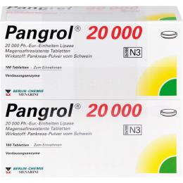 PANGROL 20.000 magensaftresistente Tabletten 200 St.