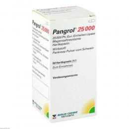 PANGROL 25.000 Hartkapseln 50 St Hartkapseln mit magensaftresistent überzogenen Pellets