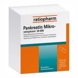 Pankreatin Mikro-ratiopharm 20000 200 St Kapseln