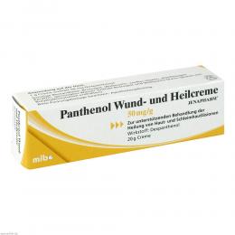 Ein aktuelles Angebot für Panthenol Wund-und Heilcreme Jenapharm 20 g Creme Wundheilung - jetzt kaufen, Marke MIBE GmbH Arzneimittel.