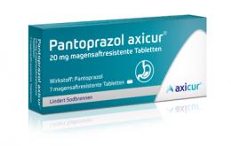 PANTOPRAZOL axicur 20 mg magensaftres.Tabletten 7 St