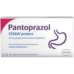 PANTOPRAZOL STADA protect 20 mg magensaftres.Tabl. 14 St.