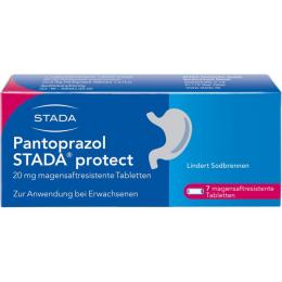 PANTOPRAZOL STADA protect 20 mg magensaftres.Tabl. 7 St.