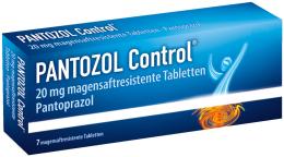 Pantozol Control 20mg 7 St Tabletten magensaftresistent
