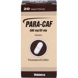PARA CAF 500 mg/65 mg Tabletten 20 St.