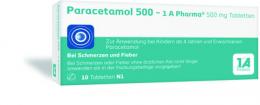 PARACETAMOL 500-1A Pharma Tabletten 10 St