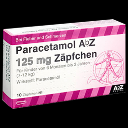 PARACETAMOL AbZ 125 mg Zpfchen 10 St