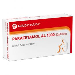 Ein aktuelles Angebot für PARACETAMOL AL 1000 Suppositorien 10 St Suppositorien Kopfschmerzen & Migräne - jetzt kaufen, Marke ALIUD Pharma GmbH.