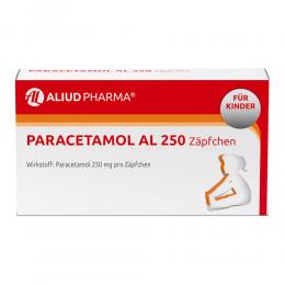 Paracetamol AL 250 Kleinkindersuppositorien 10 St Kleinkinder-Suppositorien
