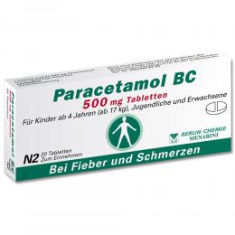 PARACETAMOL BC 500 mg Tabletten 20 St Tabletten