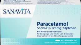 PARACETAMOL SANAViTA 125 mg Zpfchen 10 St