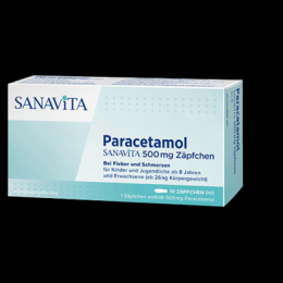 PARACETAMOL SANAViTA 500 mg Zpfchen 10 St