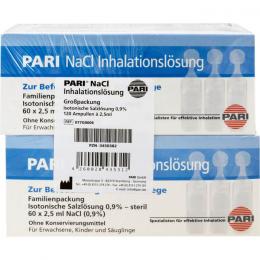 PARI NaCl Inhalationslösung Ampullen 300 ml