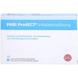 PARI ProtECT Inhalationslösung mit Ectoin Ampullen 25 ml