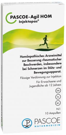 Ein aktuelles Angebot für PASCOE-Agil HOM-Injektopas 10 X 2 ml Ampullen Naturheilmittel - jetzt kaufen, Marke PASCOE Pharmazeutische Präparate GmbH.