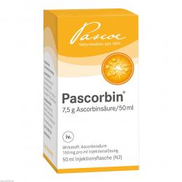 Pascorbin Injektionslösung 20 X 50 ml Injektionslösung
