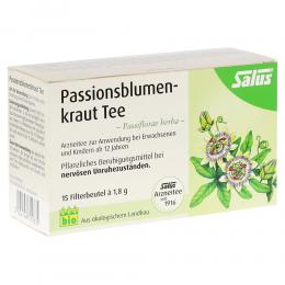 PASSIONSBLUMENKRAUT Tee Passiflorae her.Bio Salus 15 St Filterbeutel