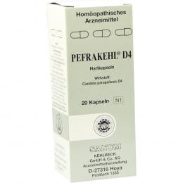 Ein aktuelles Angebot für PEFRAKEHL Kapseln D 4 20 St Kapseln Naturheilkunde & Homöopathie - jetzt kaufen, Marke Sanum-Kehlbeck GmbH & Co. KG.