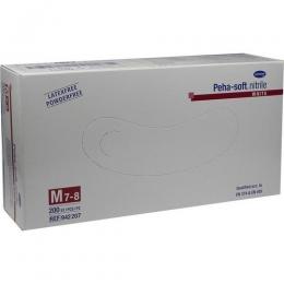 PEHA-SOFT nitrile white Unt.Hands.unsteril pf M 200 St.
