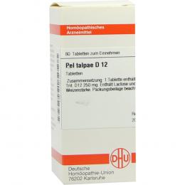PEL TALPAE D 12 Tabletten 80 St Tabletten
