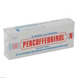 PERCOFFEDRINOL N 50 mg Tabletten 50 St Tabletten