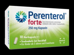 PERENTEROL forte 250 mg Kapseln 10 St