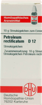 PETROLEUM RECTIFICATUM D 12 Globuli 10 g