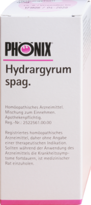 PHNIX HYDRARGYRUM spag.Mischung 100 ml