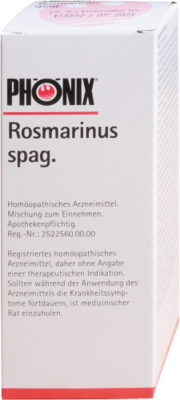 PHNIX ROSMARINUS spag.Mischung 100 ml