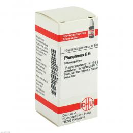 Ein aktuelles Angebot für PHOSPHORUS C 6 Globuli 10 g Globuli Homöopathische Einzelmittel - jetzt kaufen, Marke DHU-Arzneimittel GmbH & Co. KG.