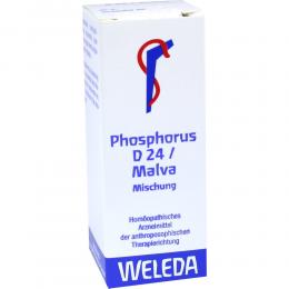 Ein aktuelles Angebot für PHOSPHORUS D 24/Malva Mischung 20 ml Mischung Homöopathische Einzelmittel - jetzt kaufen, Marke Weleda AG.