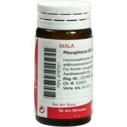 Ein aktuelles Angebot für PHOSPHORUS D 8 Globuli 20 g Globuli Homöopathische Einzelmittel - jetzt kaufen, Marke WALA Heilmittel GmbH.
