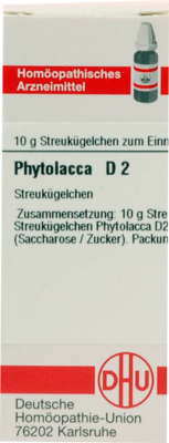 PHYTOLACCA D 2 Globuli 10 g