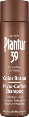 PLANTUR 39 Color Braun Phyto-Coffein-Shampoo 250 ml