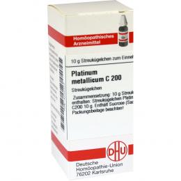 Ein aktuelles Angebot für PLATINUM METALLICUM C 200 Globuli 10 g Globuli Homöopathische Einzelmittel - jetzt kaufen, Marke DHU-Arzneimittel GmbH & Co. KG.