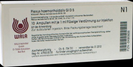 PLEXUS HAEMORRHOIDALIS GL D 5 Ampullen 10X1 ml