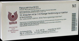 PLEXUS PELVINUS GL D 5 Ampullen 10X1 ml