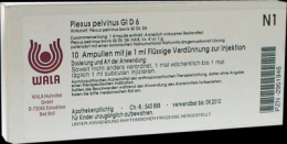 PLEXUS PELVINUS GL D 6 Ampullen 10X1 ml