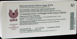 PLEXUS PULMONALIS Nervus vagus GL D 15 Ampullen 10X1 ml