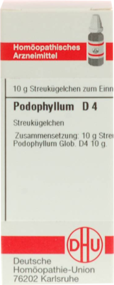 PODOPHYLLUM D 4 Globuli 10 g