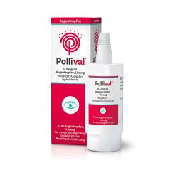 Pollival 0,5mg/ml Augentropfen bei allergischen Reizungen 10 ml Augentropfen