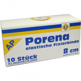 Ein aktuelles Angebot für PORENA elast.Mullbinde 8 cm weiss o.Cello 10 St Binden Verbandsmaterial - jetzt kaufen, Marke ERENA Verbandstoffe GmbH & Co. KG.