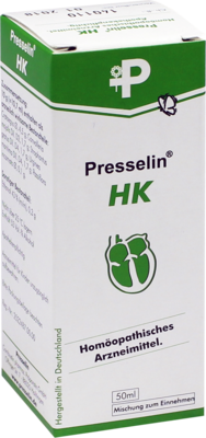 PRESSELIN HK Herz Kreislauf Tropfen 50 ml
