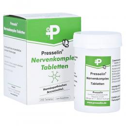 Ein aktuelles Angebot für Presselin Nervenkomplex 200 St Tabletten Naturheilmittel - jetzt kaufen, Marke Combustin Pharmazeutische Präparate GmbH.