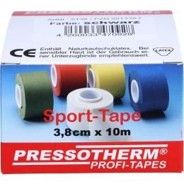 PRESSOTHERM Sport-Tape 3,8 cmx10 m schwarz 1 St.