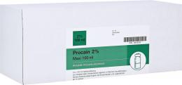 PROCAIN pharmarissano 2% Maxi Inj.-Lsg.Fla.100 ml 10 X 100 ml Injektionslösung