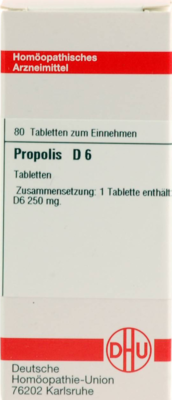 PROPOLIS D 6 Tabletten 80 St