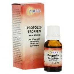 Ein aktuelles Angebot für PROPOLIS TROPFEN ohne Alkohol 15 ml Tropfen Entzündung im Mund & Rachen - jetzt kaufen, Marke Aurica Naturheilmittel.
