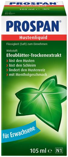 Ein aktuelles Angebot für PROSPAN Hustenliquid 105 ml Flüssigkeit zum Einnehmen Hustenlöser - jetzt kaufen, Marke Engelhard Arzneimittel.