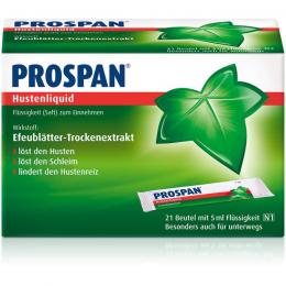 PROSPAN Hustenliquid im Portionsbeutel 105 ml